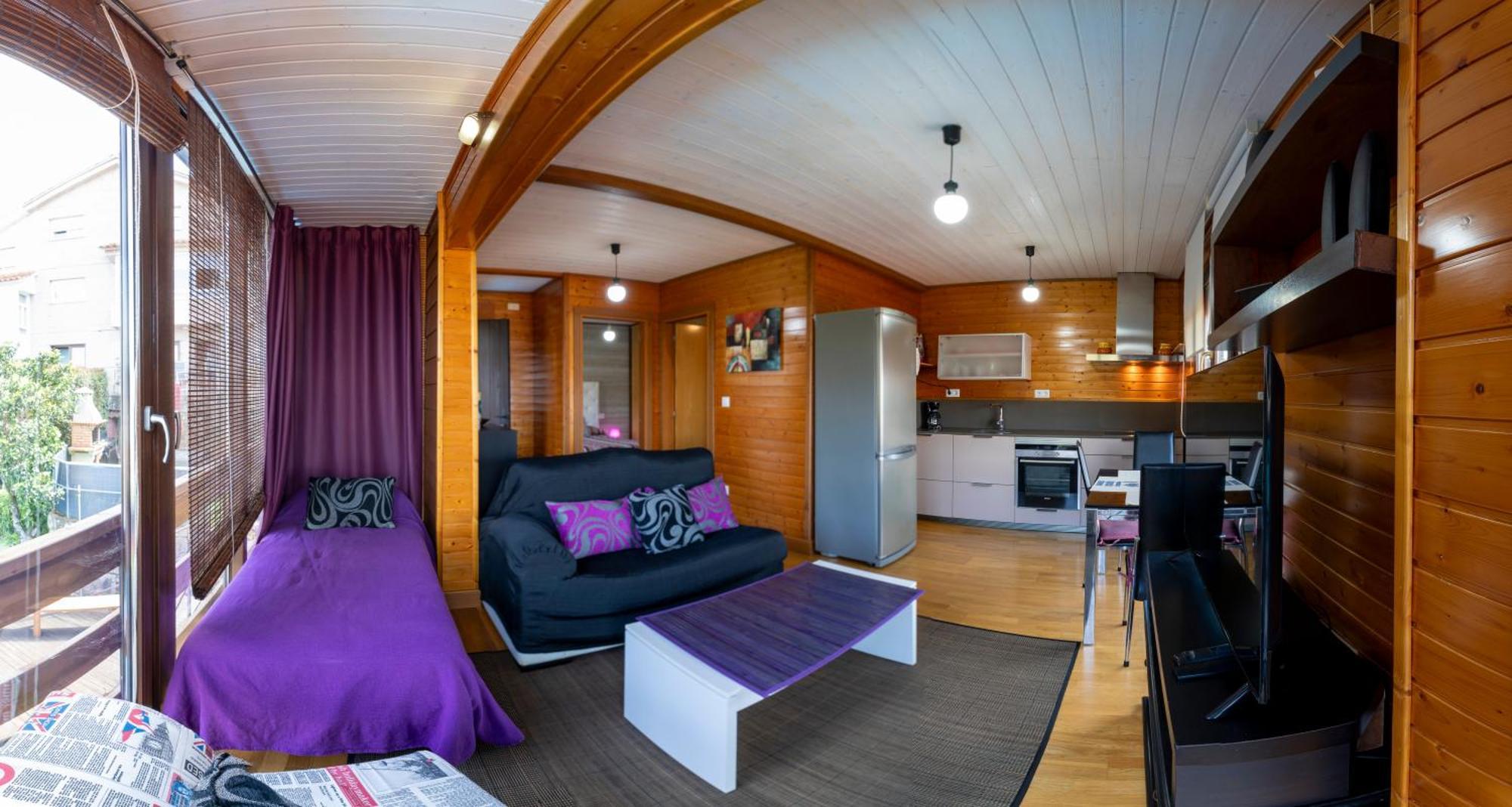 Cabana Vila Do Mar Baiona Eksteriør billede